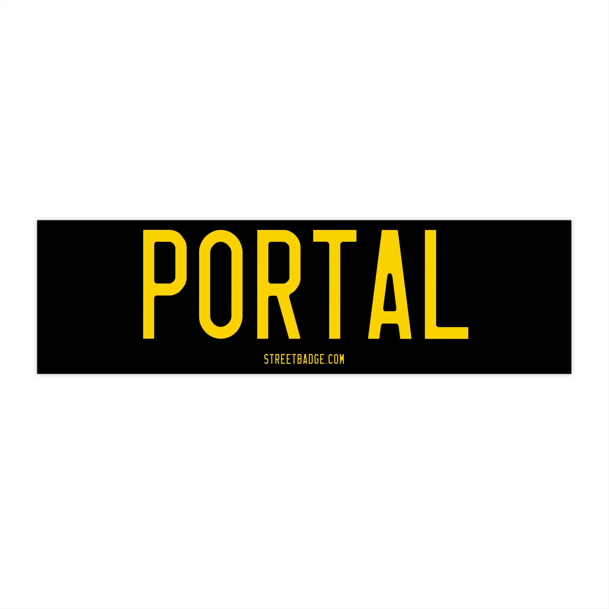 PORTAL Bumper Sticker | Backlinked to MIT Climate Portal explaining what we know about climate change