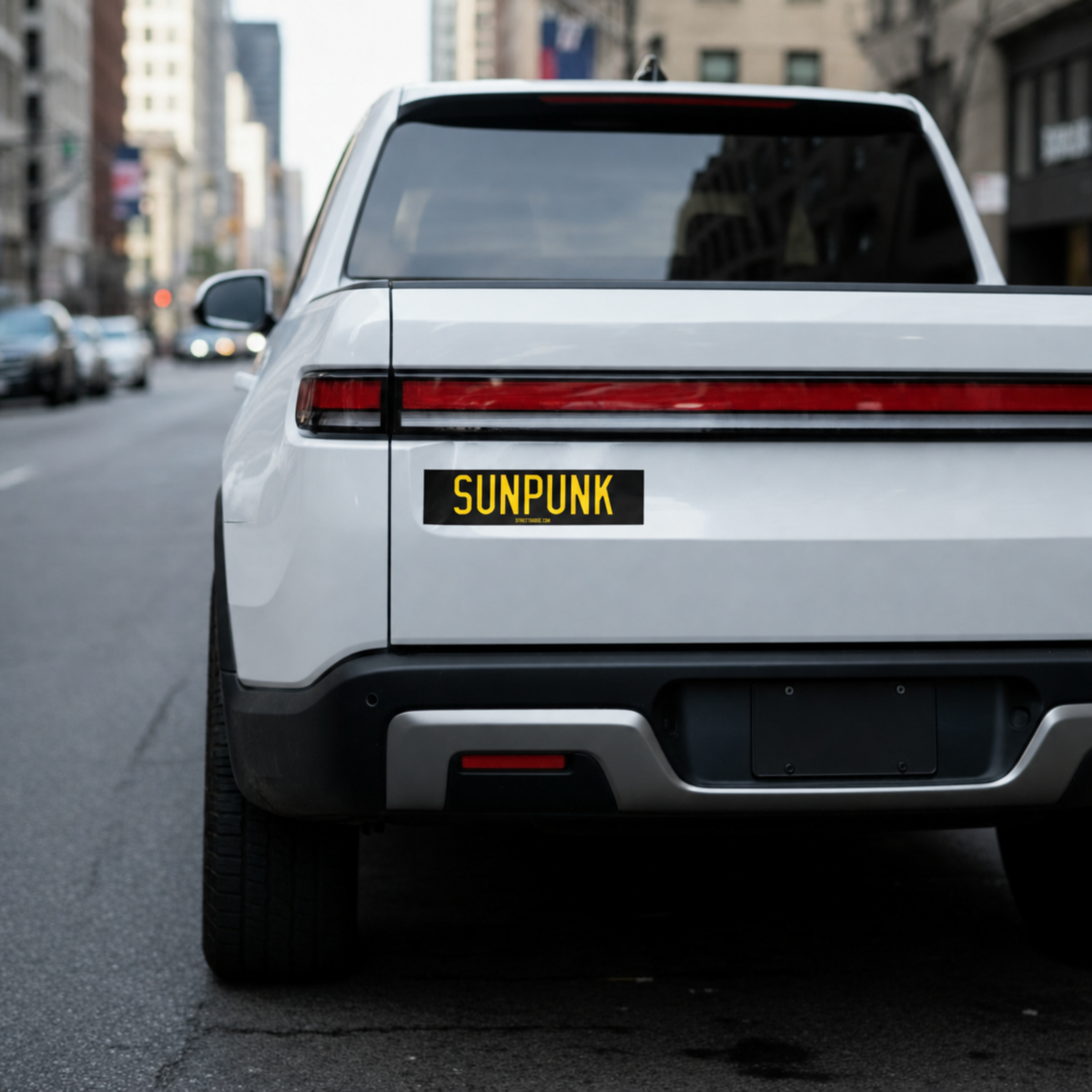 Sunpunk Bumper Sticker — Backlinked to SolarPunkPro Podcast, breaking down the real economics behind clean energy - Image 4