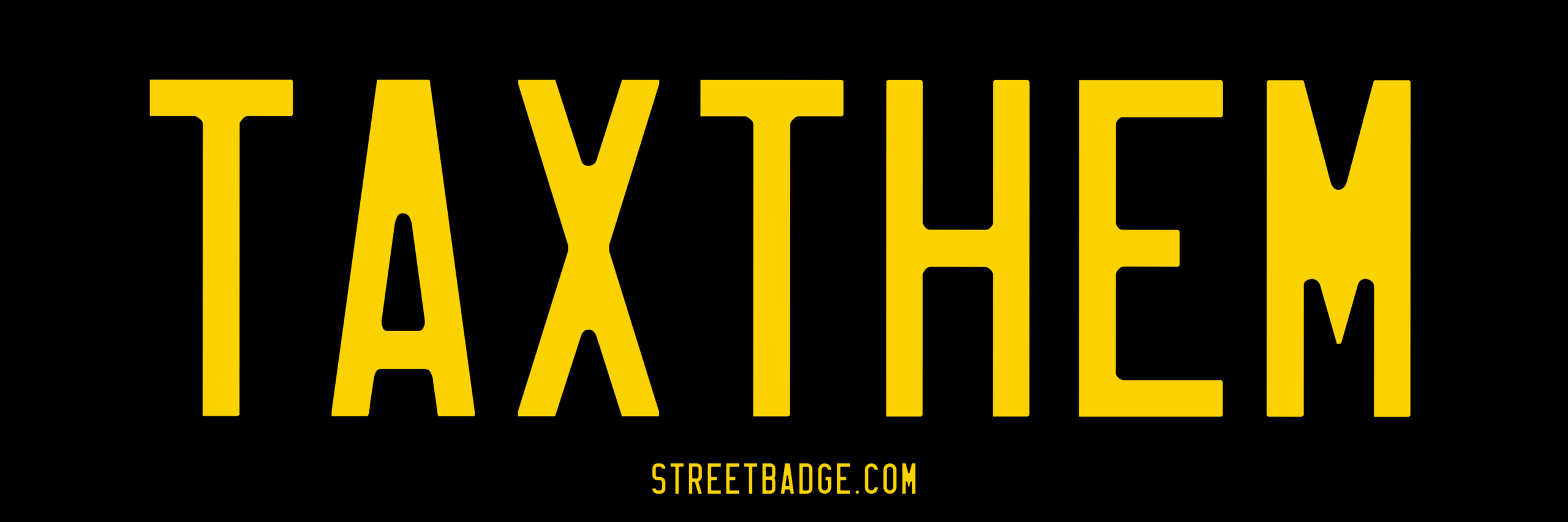 TAXTHEM Bumper Sticker