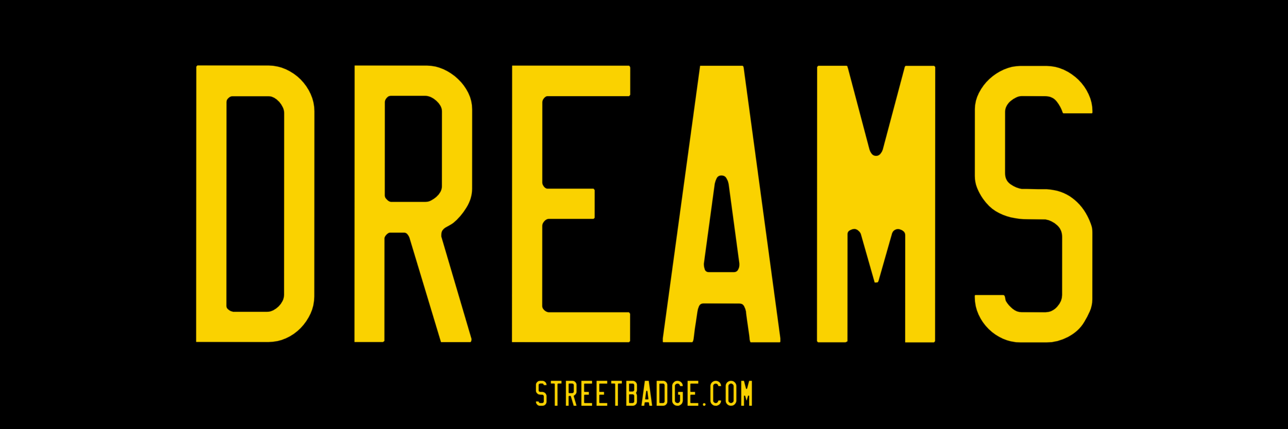 DREAMS Bumper Sticker