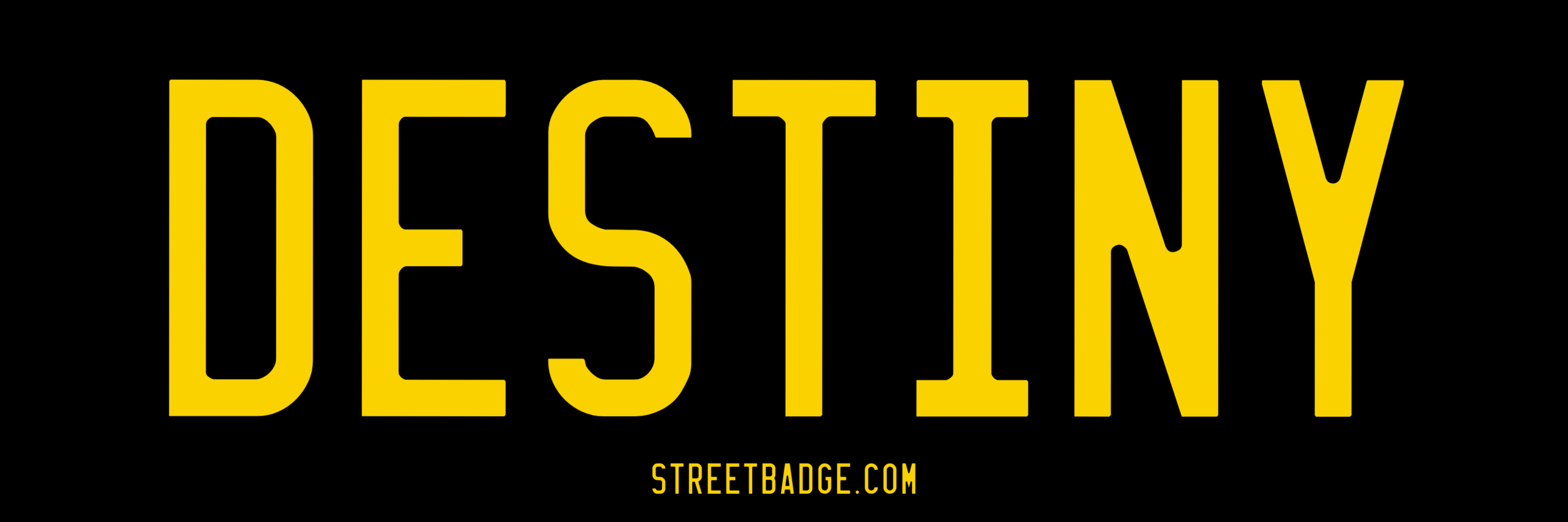 DESTINY Bumper Sticker