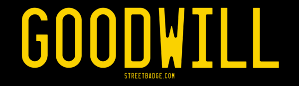 Goodwill Bumper Sticker | Support Goodwill Industries International charity