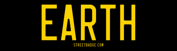 EARTH Bumper Sticker | Support Earth Island charity