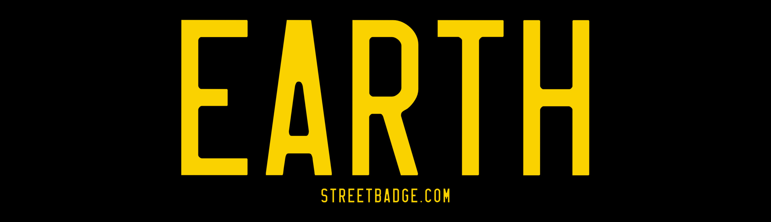 EARTH Bumper Sticker | Support Earth Island charity