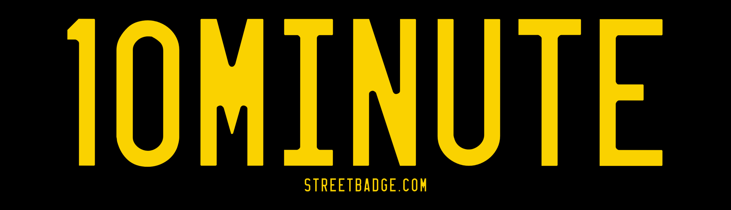 10 Minute Bumper Sticker | Support 10 Minute Walk charity
