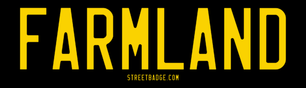 FARMLAND Bumper Sticker | Support American Farmland Trust charity