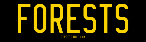 FORESTS Bumper Sticker | Support American Forests charity