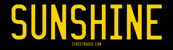 SUNSHINE Bumper Sticker | Support Sunshine Foundation charity