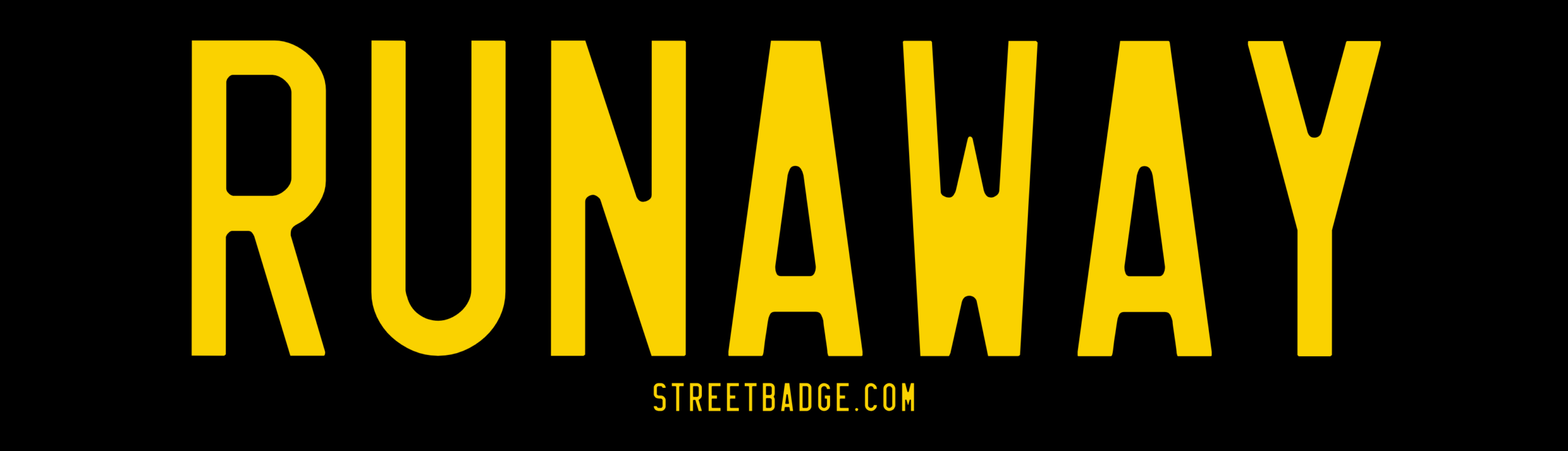 RUNAWAY Bumper Sticker | Support National Runaway Safeline charity