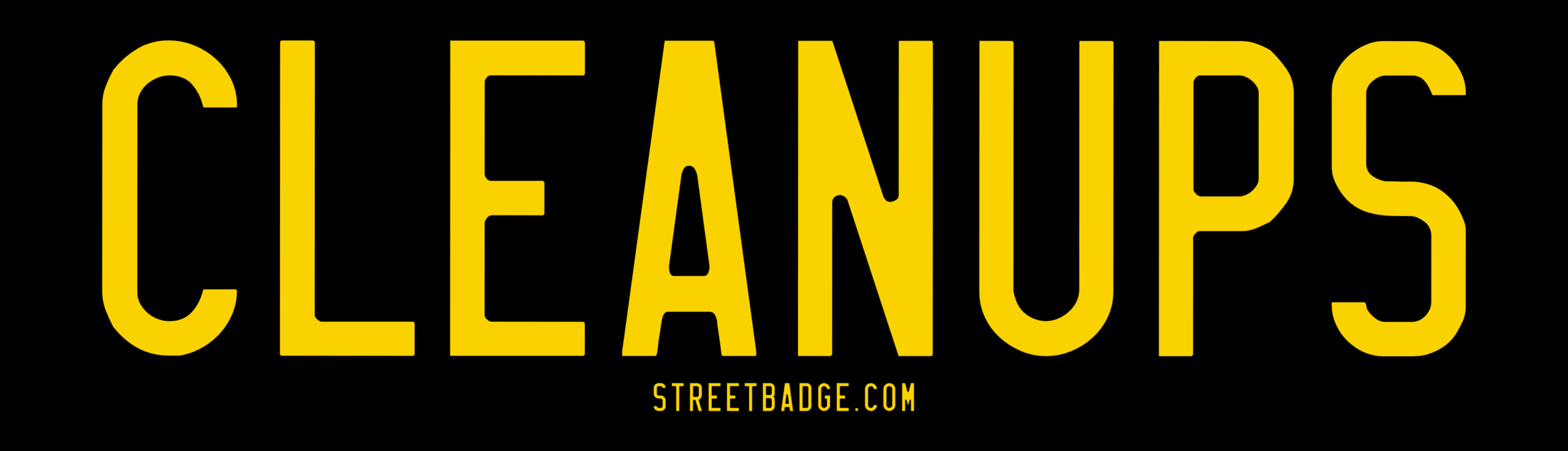 CLEANUPS Bumper Sticker | Support 808 Cleanups charity