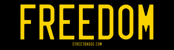 FREEDOM Bumper Sticker | Support Hope for Justice charity