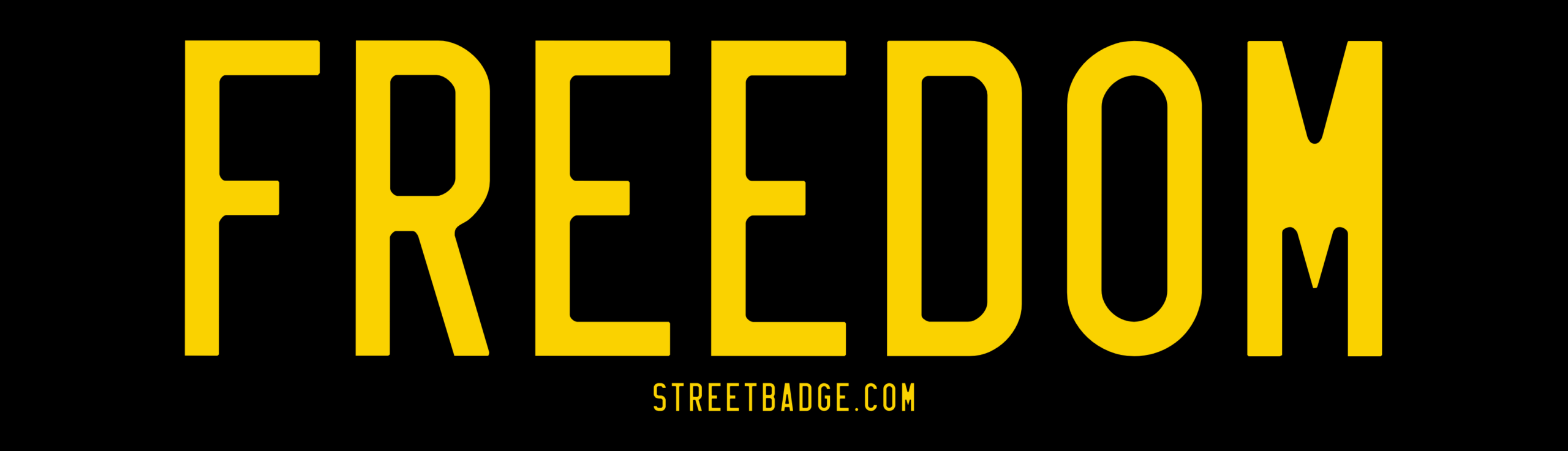 FREEDOM Bumper Sticker | Support Hope for Justice charity