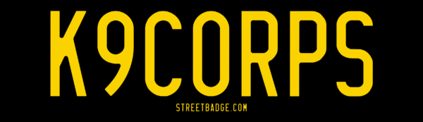 K9CORPS Bumper Sticker | Support Guide Dog Foundation and America's VetDogs charity
