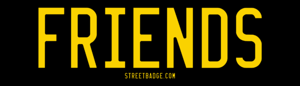 FRIENDS Bumper Sticker | Support American Friends Service Committee charity