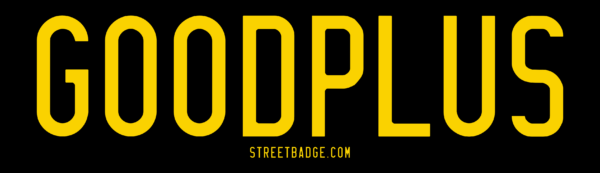 GOODPLUS Bumper Sticker | Support Good Plus Foundation charity