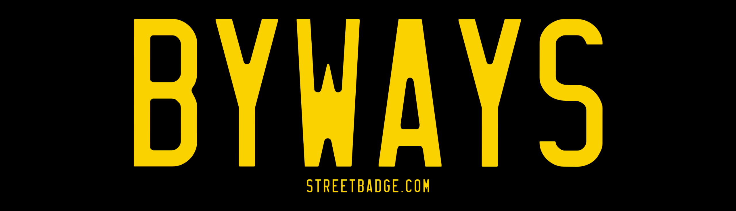BYWAYS Bumper Sticker | Support Scenic America charity