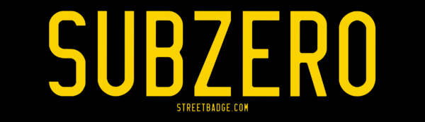 SUBZERO Bumper Sticker | Support Sub Zero Mission charity